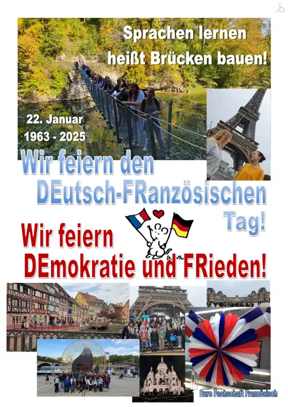 Flyer deutsch-franzsischer Tag