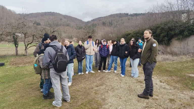Die G8a auf der Streuobstwiese
