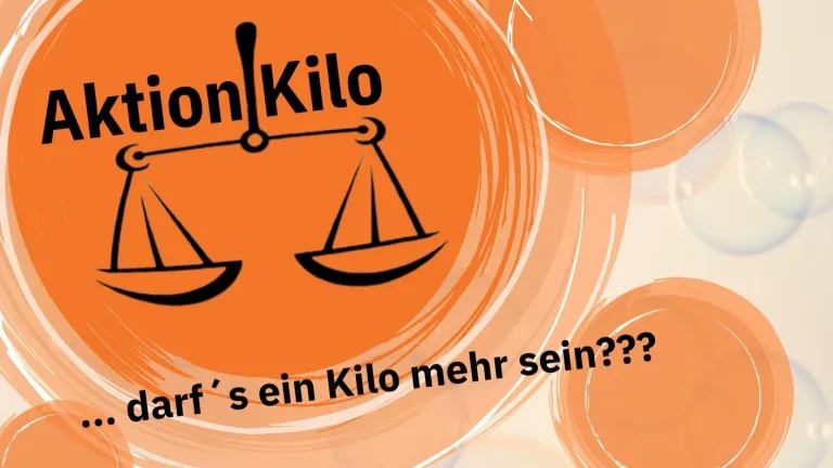 Flyer der Aktion Kilo
