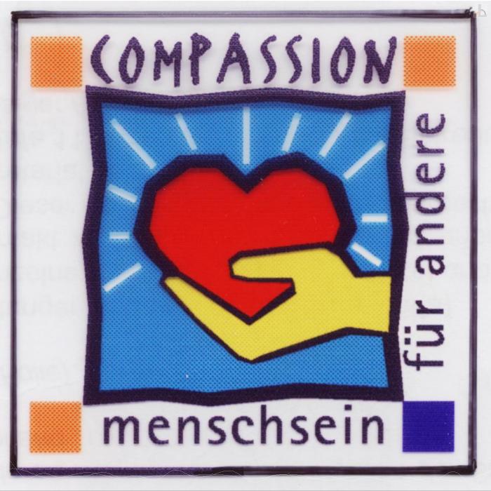 Logo Compassion- Menschsein für andere