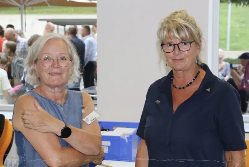 Einschulung - Frau Mayer und Frau Felbick