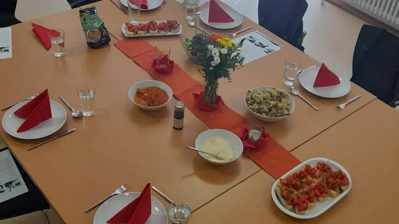 Italienisch AG - gedeckter Tisch