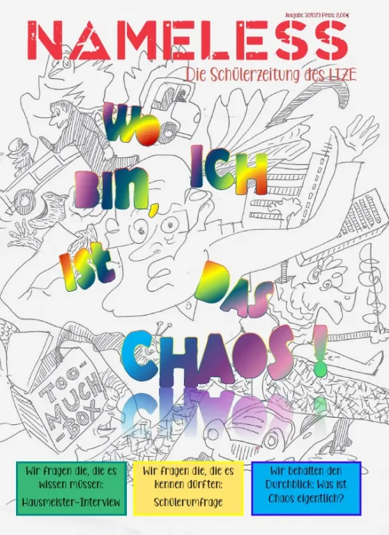 Cover der Schülerzeitung
