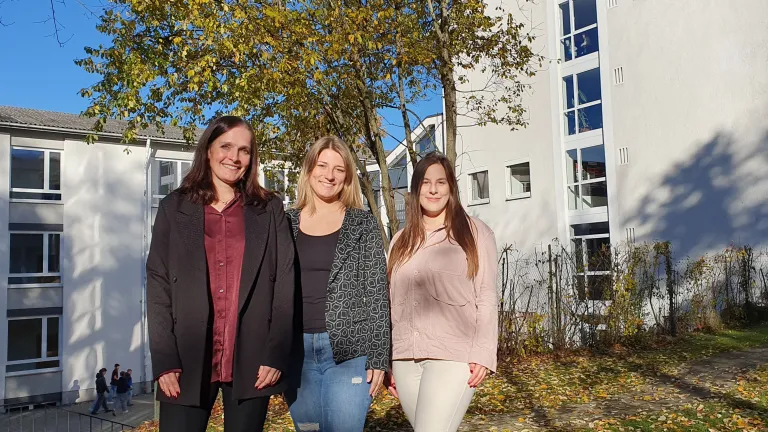 Frau Buck, Frau Wittner und Frau Ohran