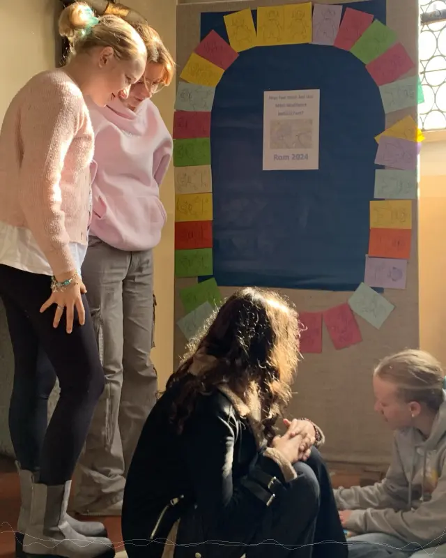 Mdels aus der G7a in der Laizer Kirche