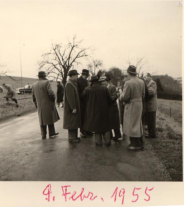 SW Gruppenbild vom 4. Februar 1955