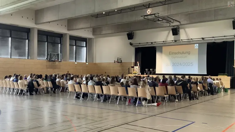 Einschulungsfeier in der Lizarena