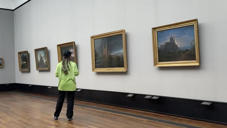 Anna in der Alten Nationalgalerie